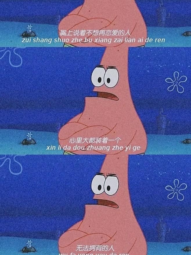 海绵宝宝语录合集有青苔的地方就有文明