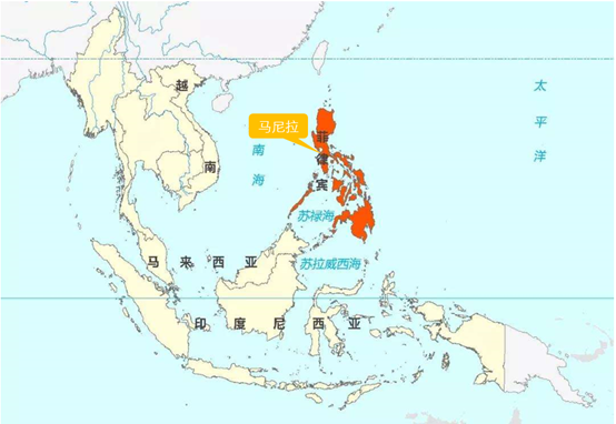 马尼拉的地理位置图片