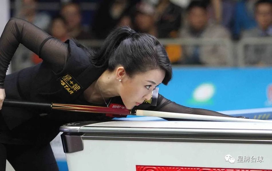 潘晓婷 又把台球玩出新花样!