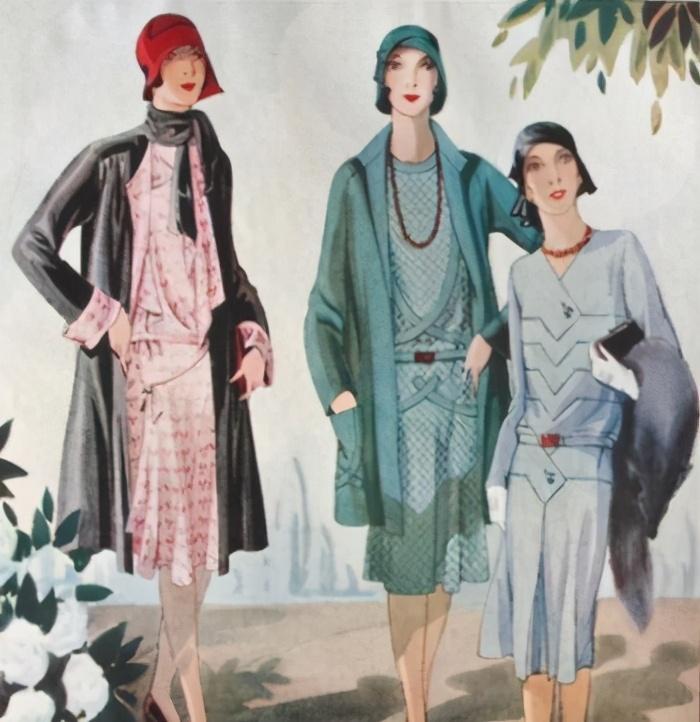 咆哮的二十年代的时尚一个时尚史上迷人的时代