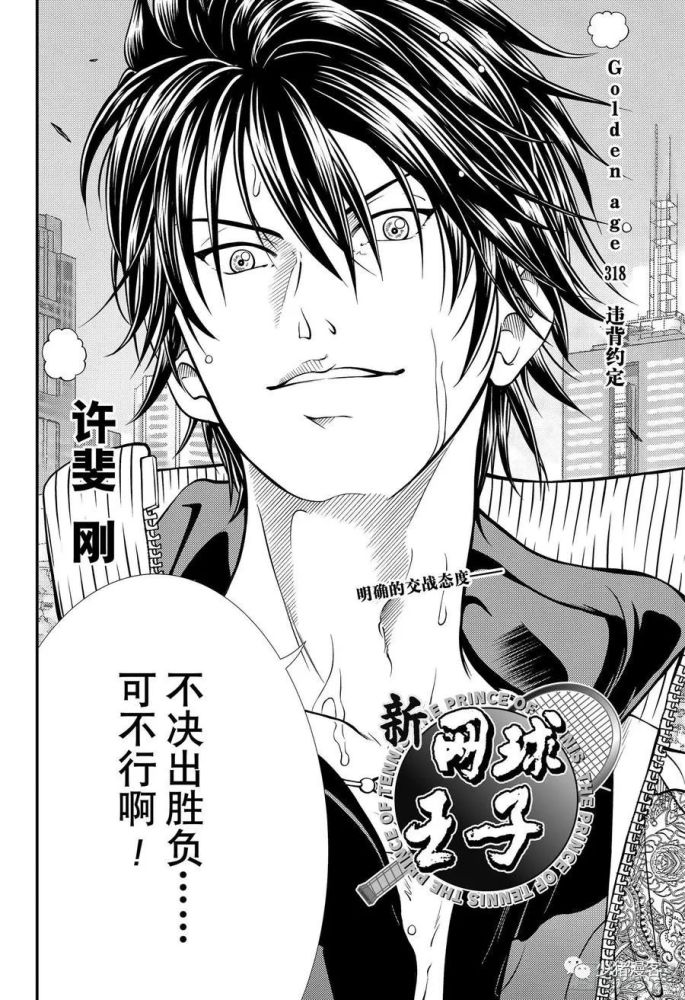 新网球王子漫画316318话