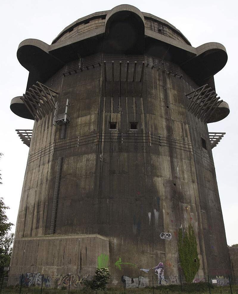 二战时,德国的防空神器坚不可摧,由于难以摧毁保留至今_腾讯新闻