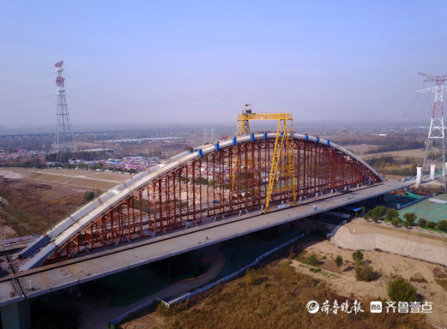 齐鲁黄河大桥建设最新进展