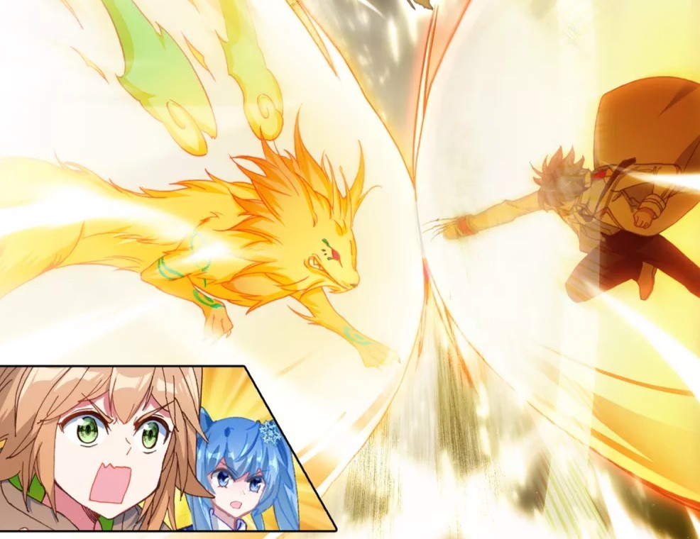 龙王传说:唐舞麟偶遇幼年三眼金猊,真正的考核现在才开始