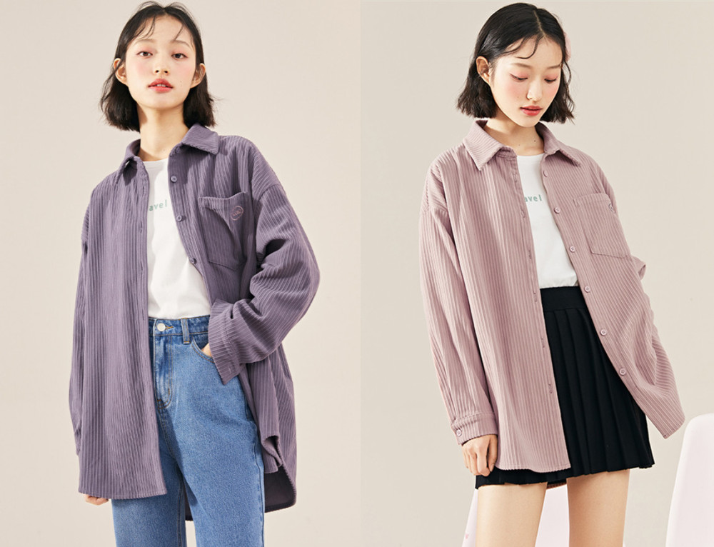 时尚就是一个轮回今冬最火灯芯绒穿搭洒脱复古平衡得刚好