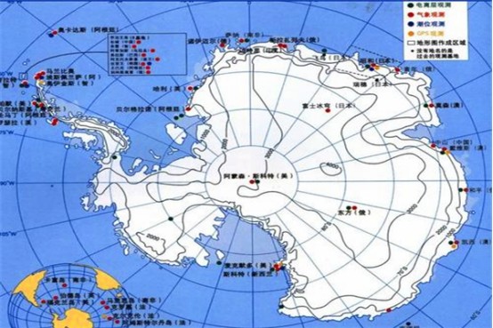 南极大陆冰川有多厚?如果融化冰雪,下面有些什么?