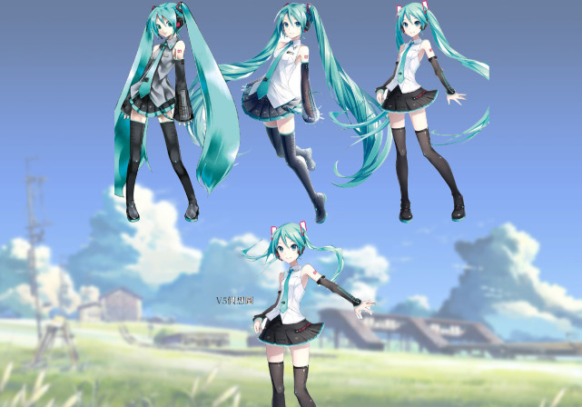 歷經13年,初音未來終於把腰挺直了,禿頂的擔憂一掃而空