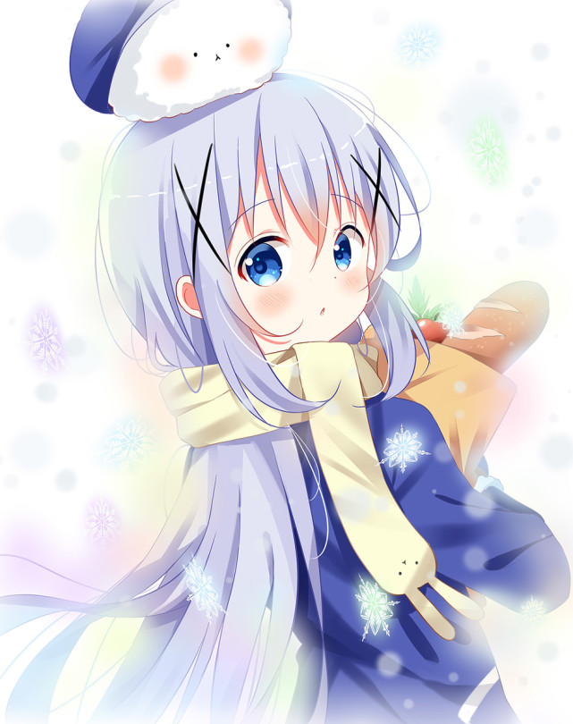 动漫美图分享(第二弹),《请问您今天要来点兔子吗?》——香风智乃