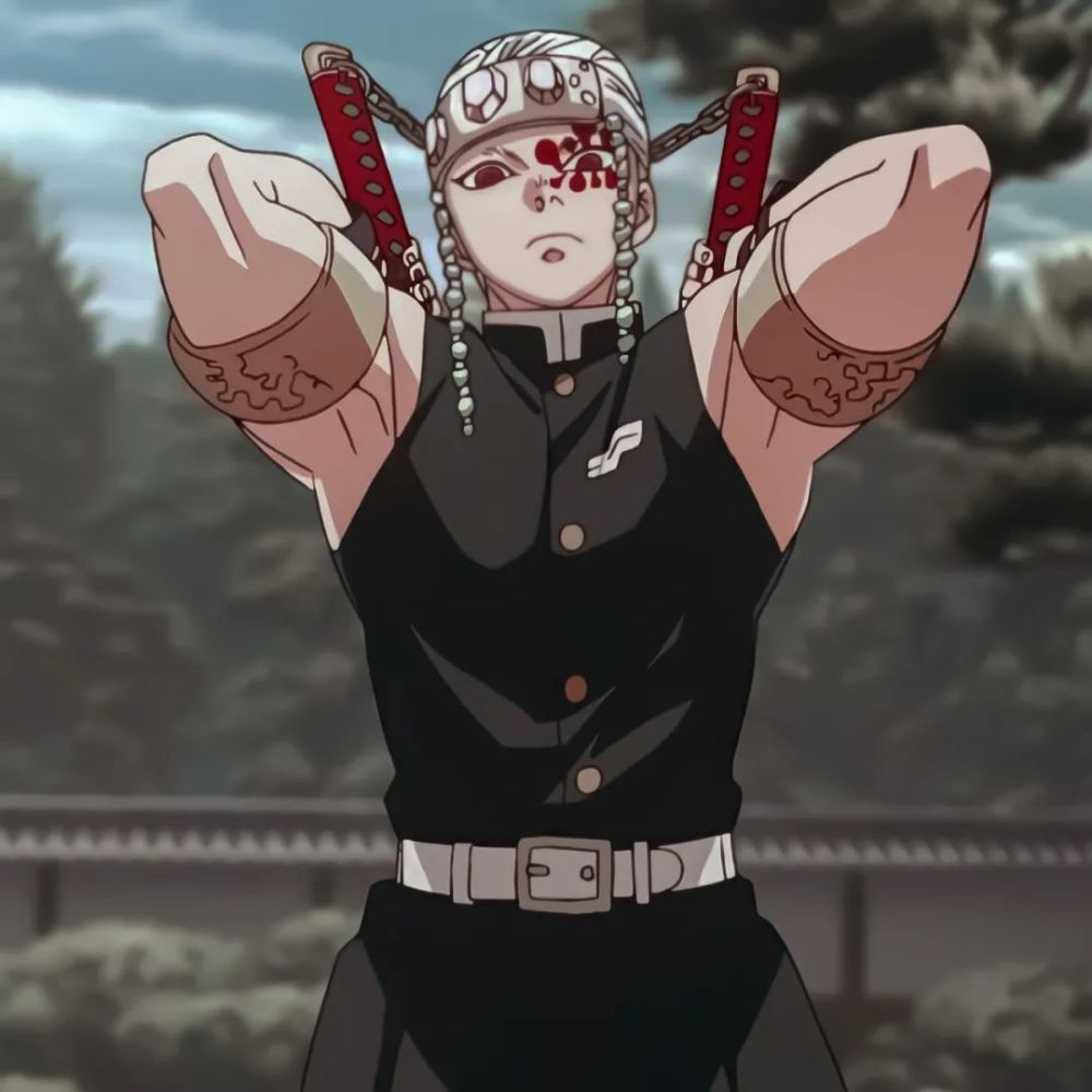 第53期动漫男头鬼灭之刃音柱宇髄天元