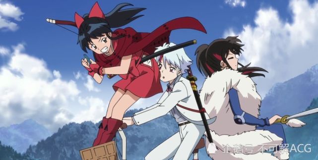 夜叉姬6 犬夜叉的铁碎牙 二代 出现在杀生丸的女儿身上 夜叉姬 杀生丸 半妖的夜叉姬 犬夜叉 诸叶