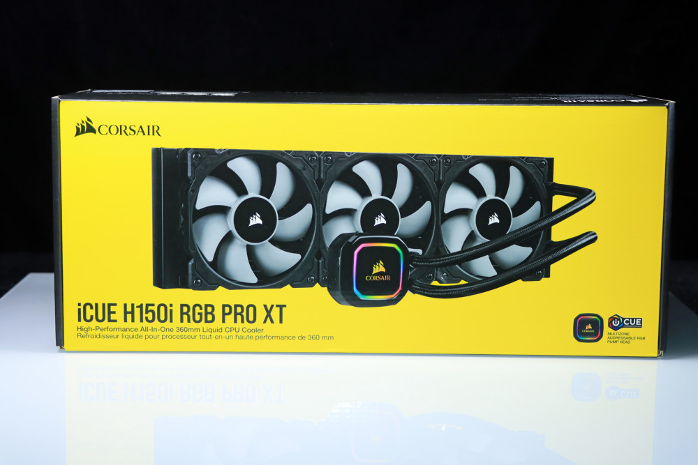 3900xt 的散热器选择 美商海盗船 广受好评的 h150i rgb pro xt