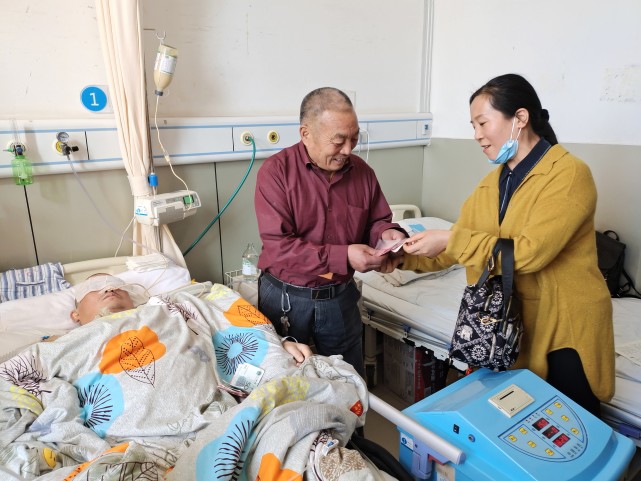 善心|爱心人士及组织救助中牟脑干出血患者魏建民