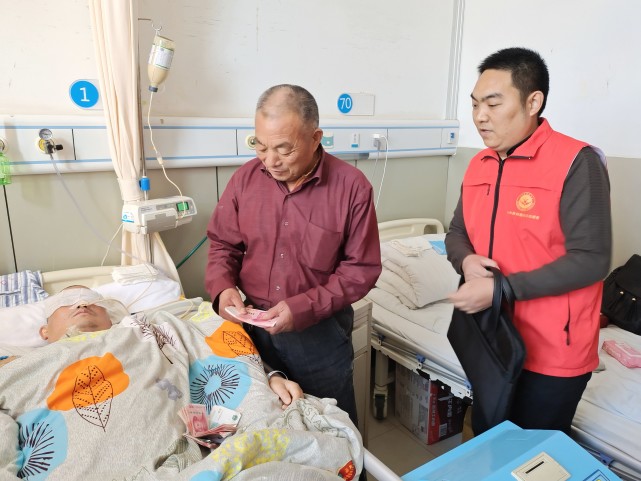 善心|爱心人士及组织救助中牟脑干出血患者魏建民