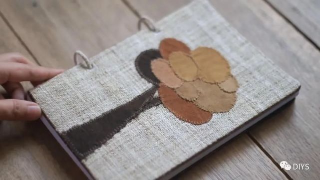 "手工制作"简单又漂亮的书皮!|diy