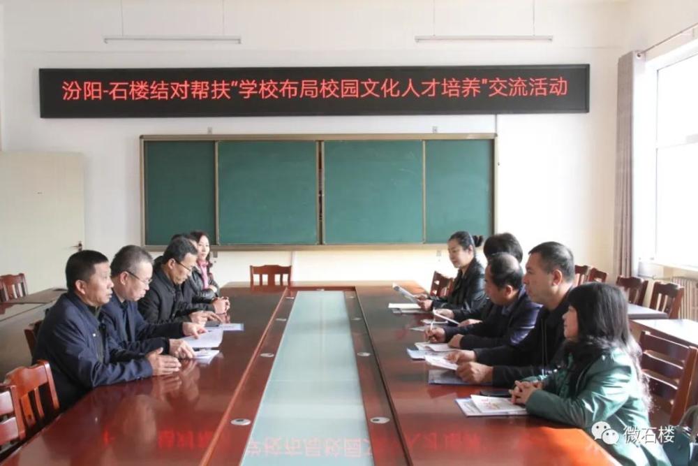 汾阳市教科局在石楼县开展县际结对帮扶活动 腾讯新闻