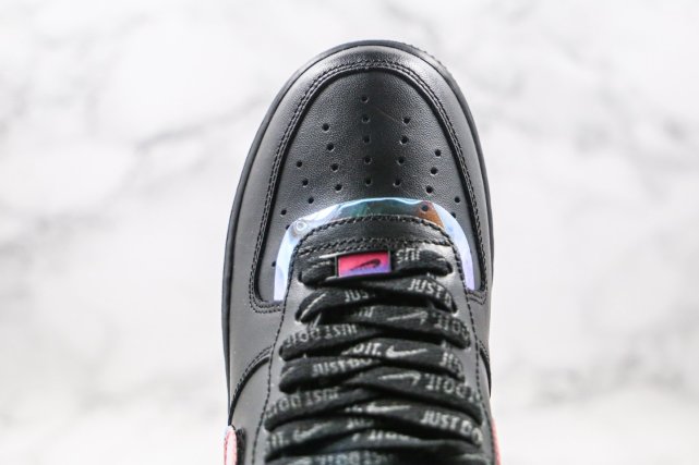 耐克air force 1 low空军一号电玩镭射英雄联盟黑炫彩配色