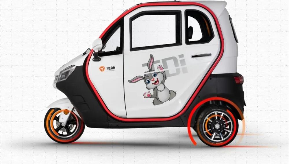 雅迪推出一款电动三轮车,配备1500w电机,续航120km!_腾讯新闻