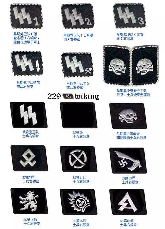 千变万化的纳粹党卫队领章,到底藏有什么猫腻?