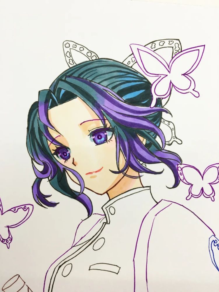 82 183过渡高光笔点高光(4)bg3画眼睛在眼白上的投影(3)紫色纤维笔画