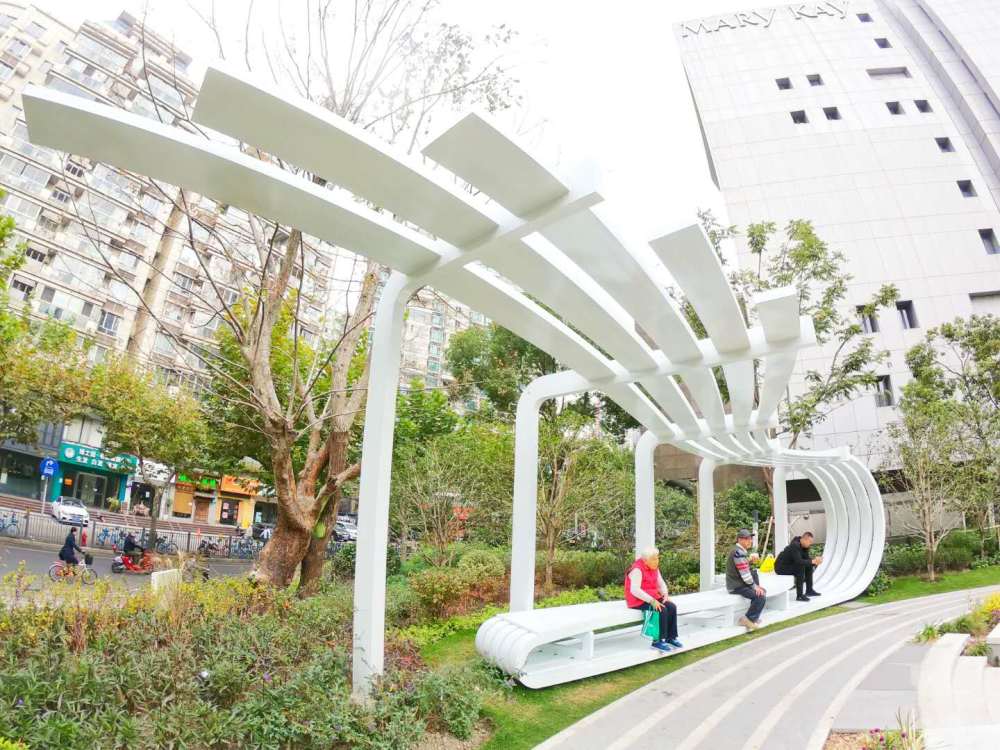 潺潺流水林间鸟鸣静安区这个街心花园能够让你忘却都市喧嚣