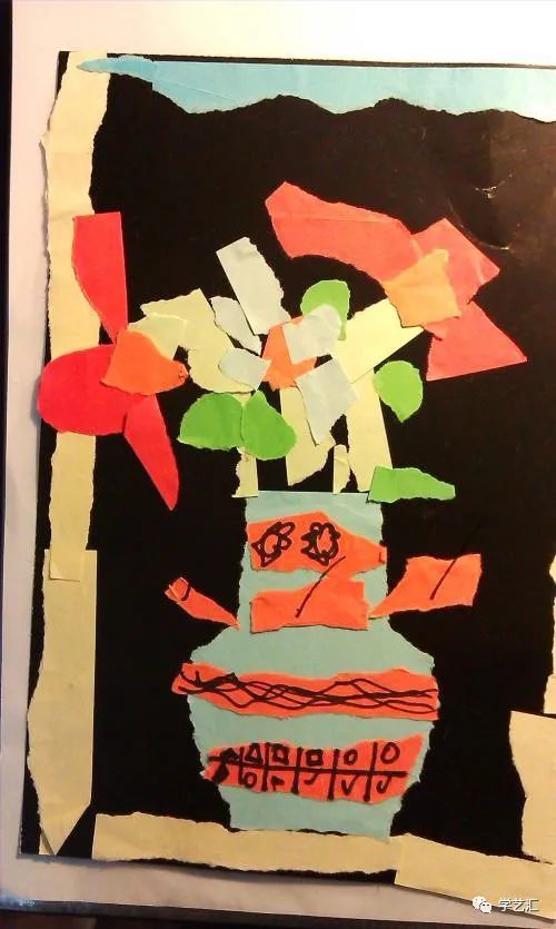 儿童画创意好玩的撕纸画教程动手动脑又好看内附优秀作品赏析