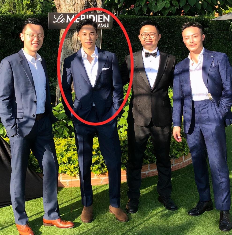 另外在外形上,盛况身高还是比较高的,而且看起来也非常阳光帅气,在和