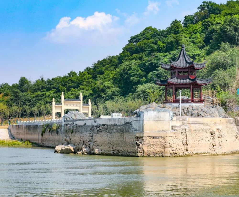 在南京长江三山矶段,有一幅如诗如画的美景:"南京长江新济洲国家湿地