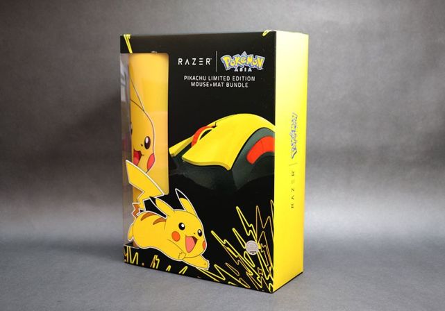精灵宝可梦迷快抢 Razer皮卡丘联名限定款鼠标 鼠标垫开箱 皮卡丘 神奇宝贝 雷蛇