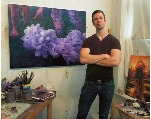 画",吓得网友都不敢看,能坚持看到很佩服你|绘画|斯韦特兰娜·捷列茨