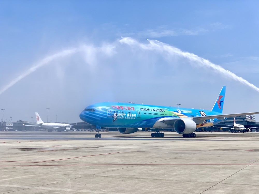 首架"进博号"飞机率先飞成都 东航借"双城记"东风加速布局