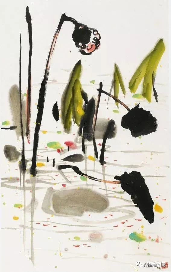 十大名家画残荷