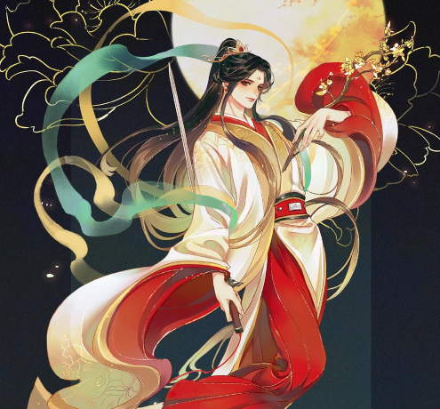 《天官赐福》中让谢怜不好意思说,君吾觉得有趣的