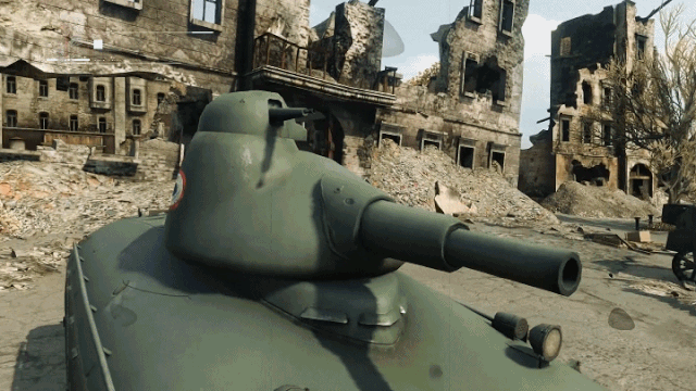 二战法国投降前的超前技术探秘amx40的骑兵坦克