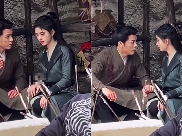 慕南枝最新路透鞠婧祎精致妆容亮相身高依旧是亮点