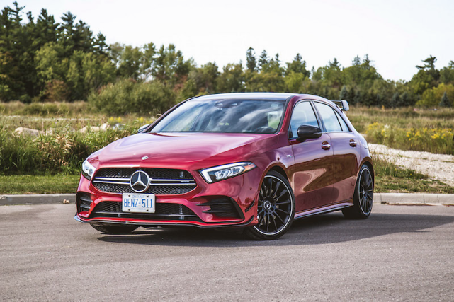 2020年奔驰amga35两厢掀背车即使不是人手打造引擎