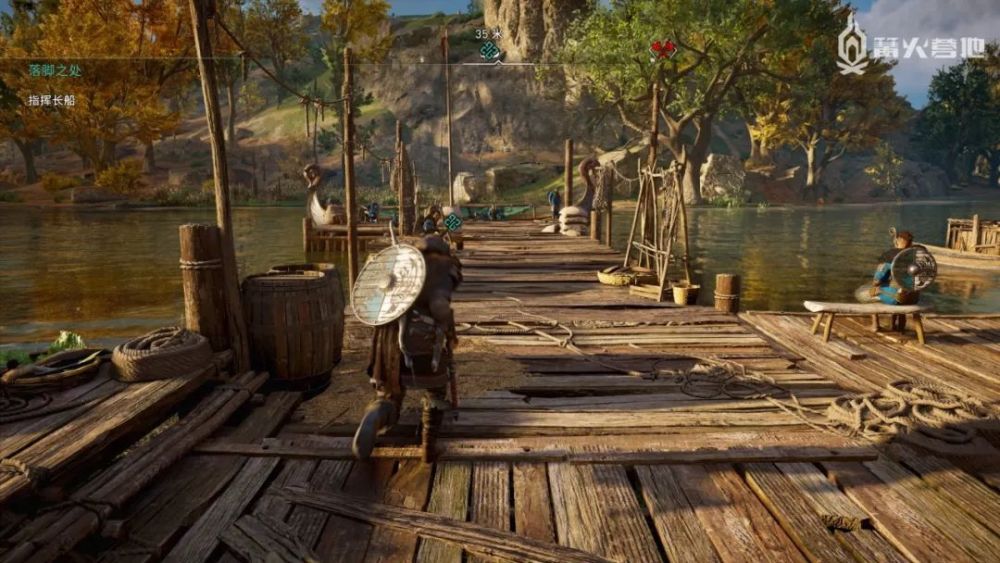 刺客信条英灵殿篝火评测进步与顽疾同在