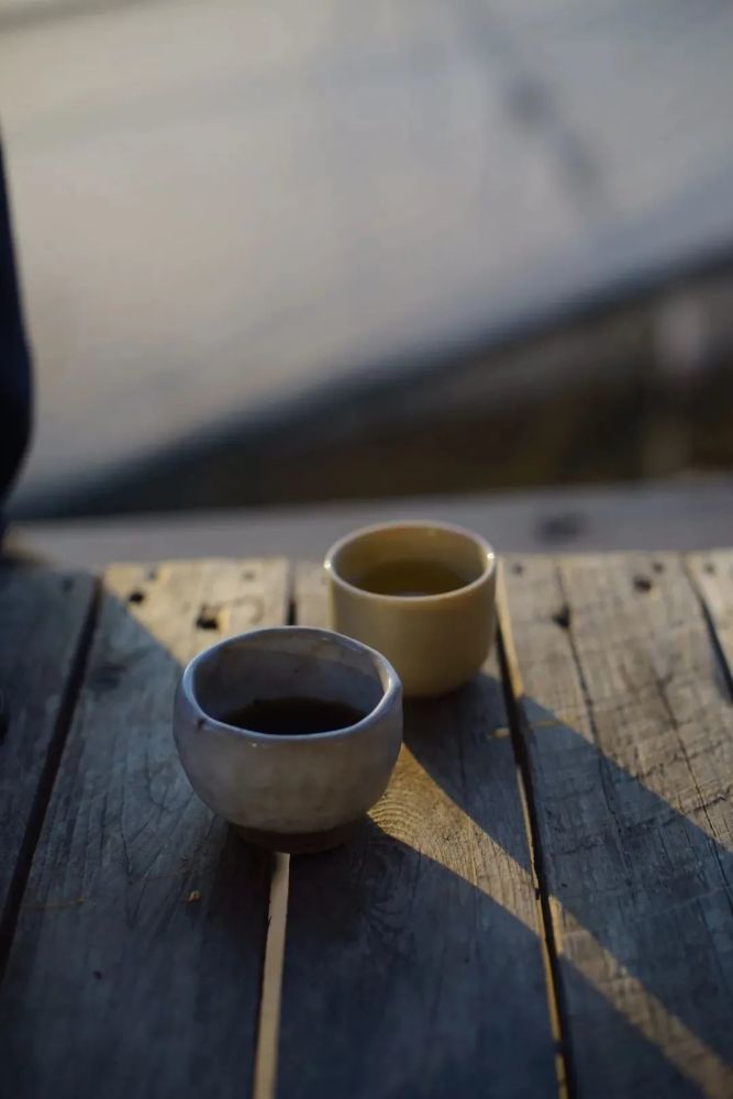 林みちよ 抹茶椀 カフェオレボウル 旅茶碗 茶籠茶箱 - 陶芸