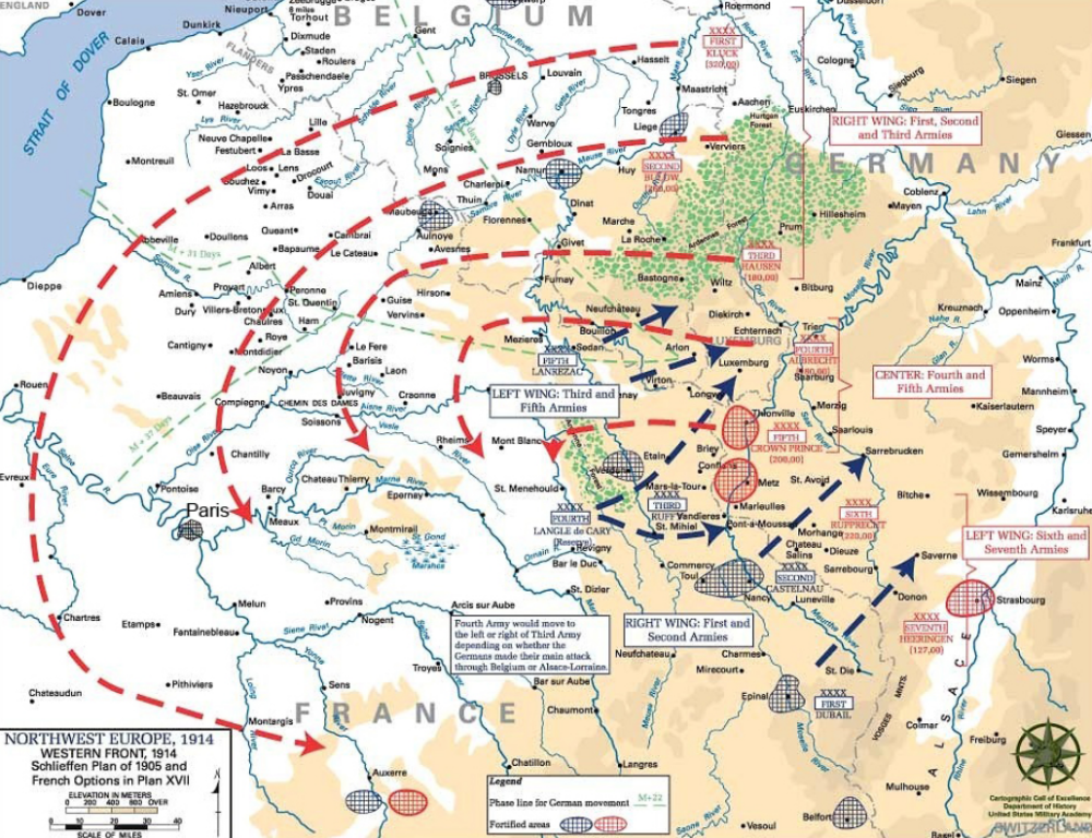 德军破碎的胜利之梦马恩河战役如何让施里芬计划功亏一篑
