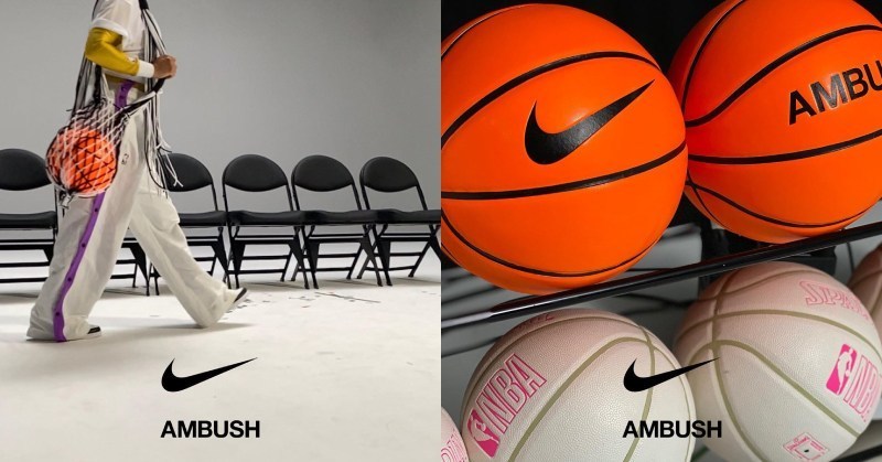 nike x ambush x nba联名篮球曝光!