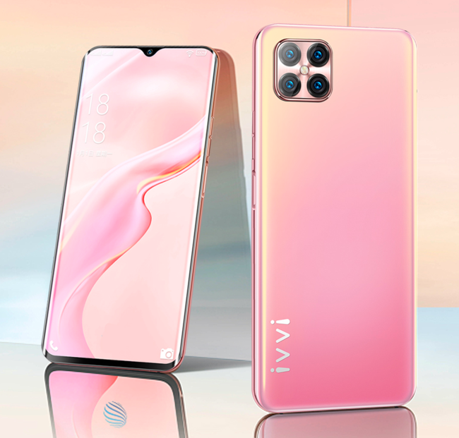 ivvi一直有着"借鉴"其他厂商热门机型涉及的习惯,比如广告栏主推的x12