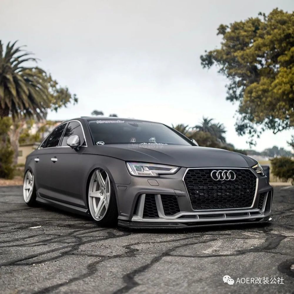 改装分享-"奥迪a4 b9"-看出它的改装潜力