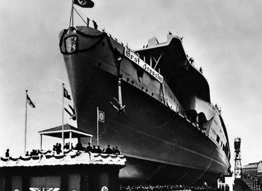 实拍二战德国唯一的航母,一炮未放离奇失踪,图8是最后的影像