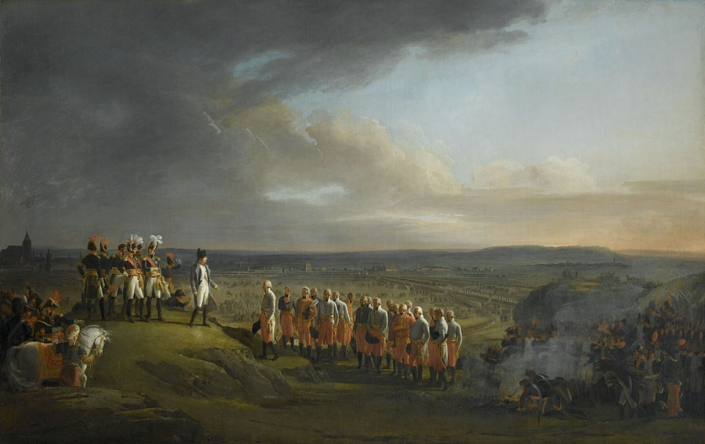 拿破仑人生中的巅峰之战奥斯特利茨会战一举击败俄奥联军