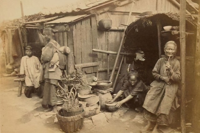 清朝贫苦的中国百姓