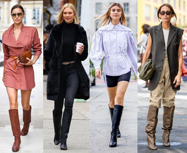 秋冬不穿靴子是不可能的 学会骑士靴的穿搭 轻松出门炸街 腾讯新闻