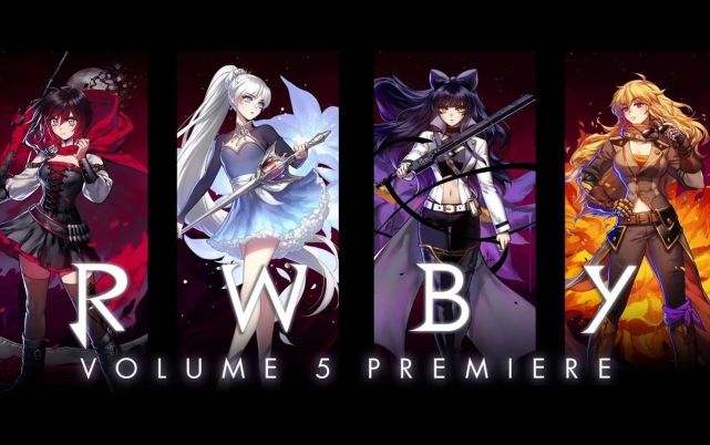 rwby红白黑黄第八季正式上映啦四位女主还是依旧那么厉害
