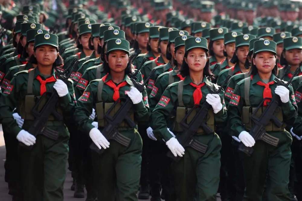 佤邦地方武装图片