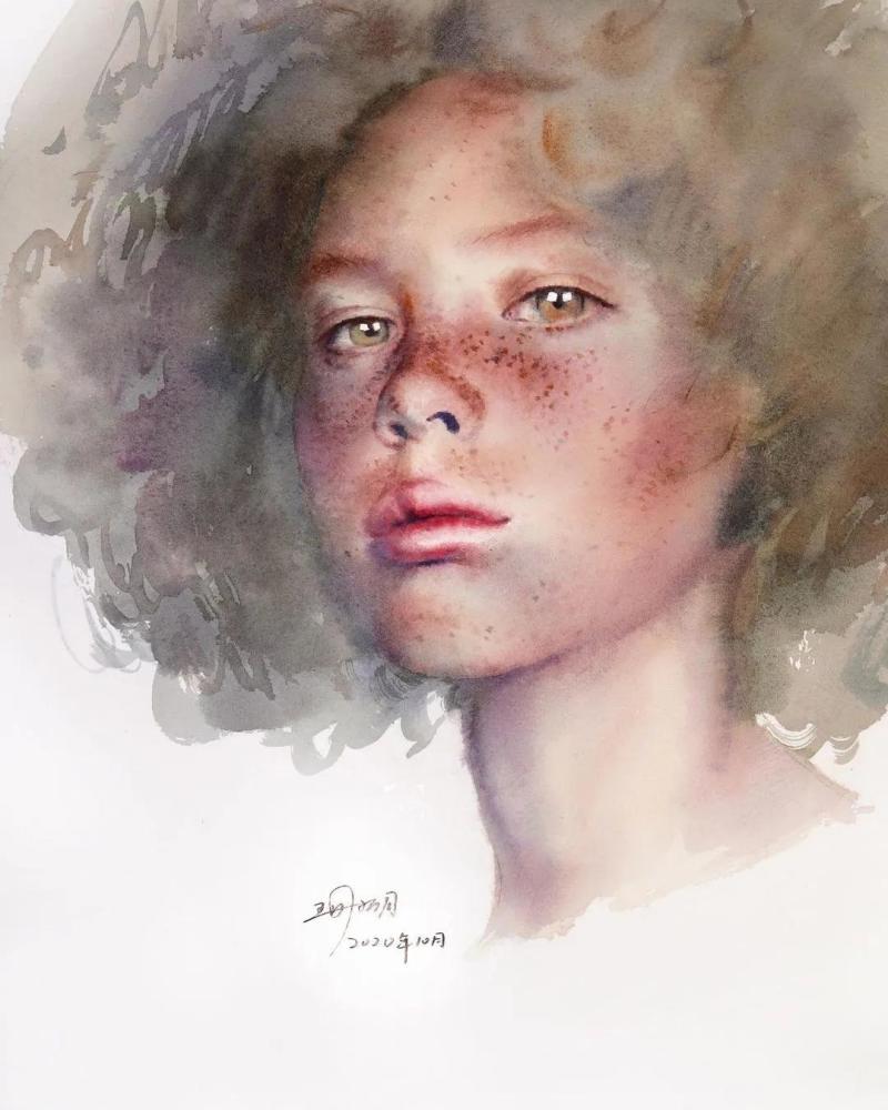 水彩人物写生 就是这么好看 腾讯新闻