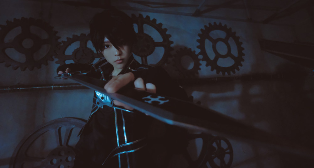 刀剑神域桐人cosplay