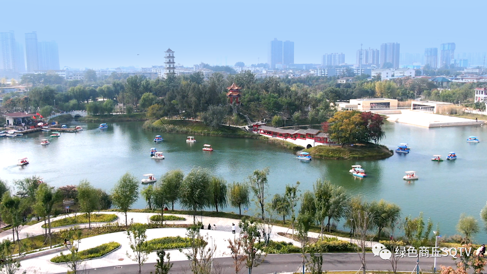 商丘人民公园全新升级 航拍大图独家放送!_腾讯新闻